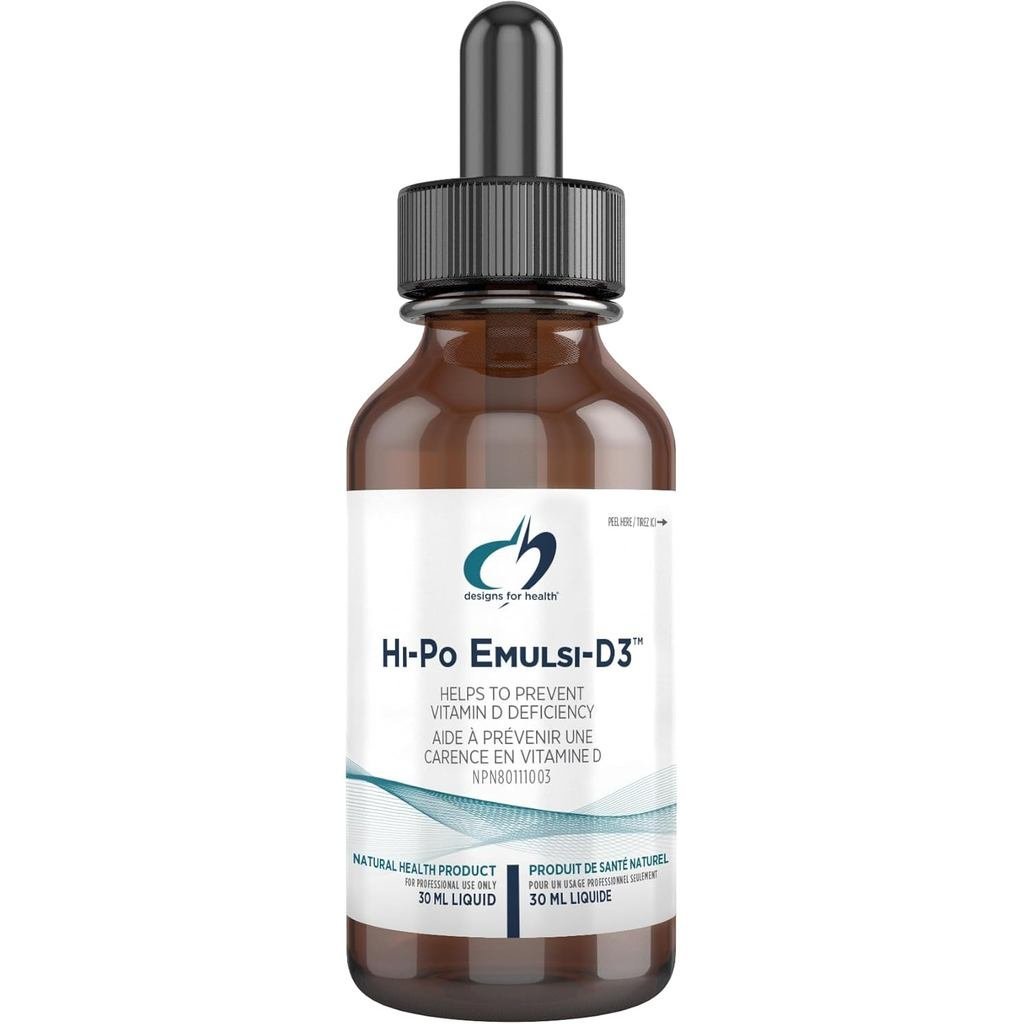 การออกแบบเพื่อสุขภาพ Hi-Po Eulsi Vitamin D Drops - Liquid Vitamin D 2000 IU, วิตามิน D3 เข้มข้นสูง -
