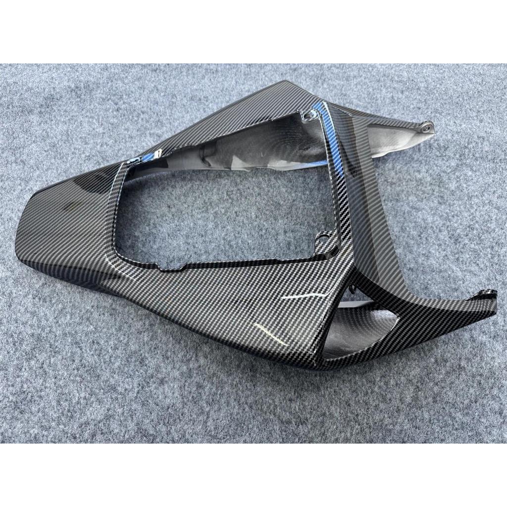 แฟริ่งสีคาร์บอนไฟเบอร์ แผ่นท้ายรถจักรยานยนต์ ฝาครอบด้านหลัง CBR1000RR 2004 2005 2006 2007