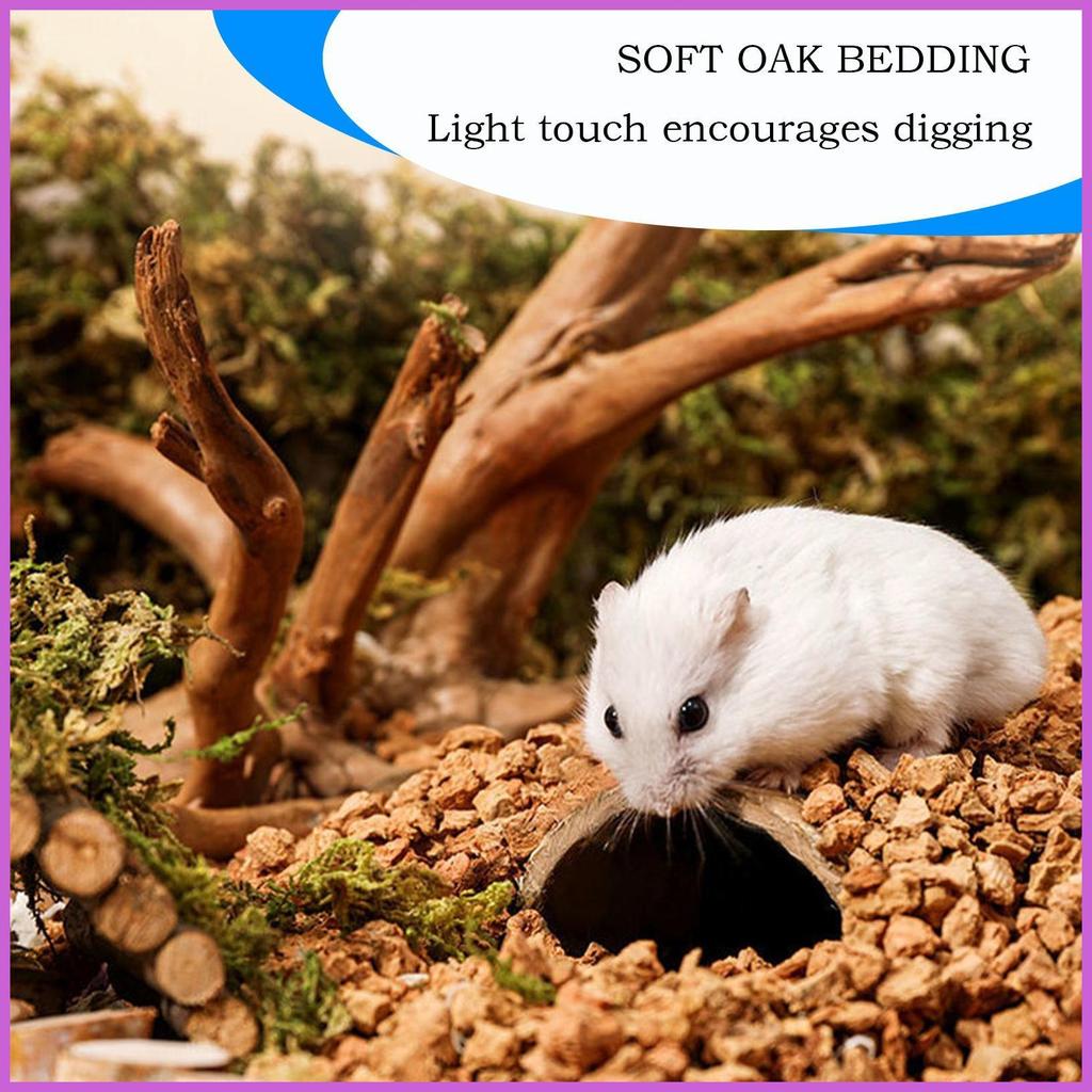 ผ้าปูที่นอนสําหรับกรงควบคุมกลิ่นสัตว์เลี้ยงผ้าปูที่นอนธรรมชาติ Habitat อุปกรณ์ตกแต่งสบายหนูแฮมสเตอร์