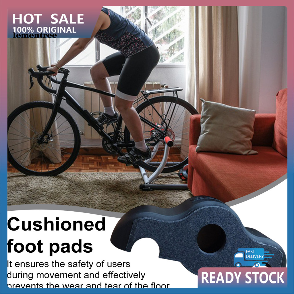 แผ่นรองเท้าจักรยาน กันลื่นและดูดซับแรงกระแทก ใช้งานได้กับ Wahoo Kickr Core และการออกกำลังกายภายในห้อ