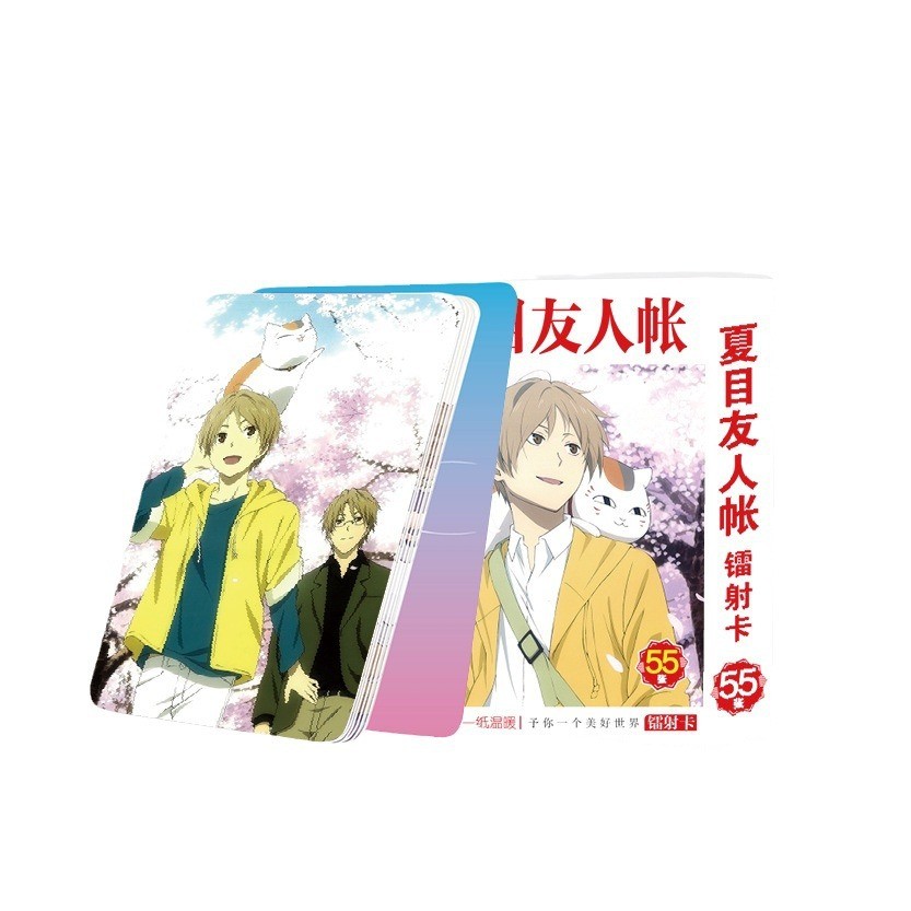 50 ชิ้น/เซ็ต 夏友人 Natsume หนังสือฐานของเพื่อน LOMO การ์ดภาพถ่าย 57x86 มม.