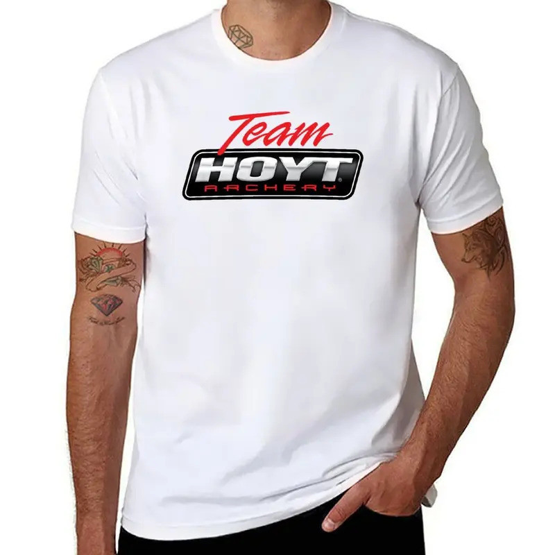 shirt t funny T-Shirt shirts Logo man shirts soft man t for man cotton Hoyt Team graphic Archery t