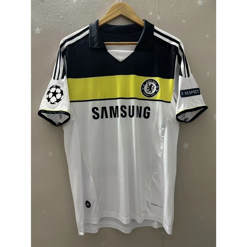 (S-2XL) 11/12 Chelsea away retro fan short sleeve jersey