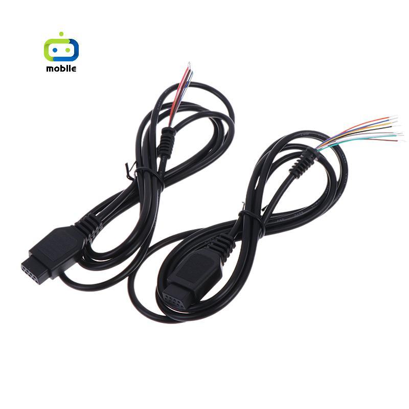 [maygood] สําหรับ Genesis 2 MD 2 สายควบคุมสําหรับ Mega Drive 2 Gamepad Controller ขยายสายไฟ 9Pin เกม