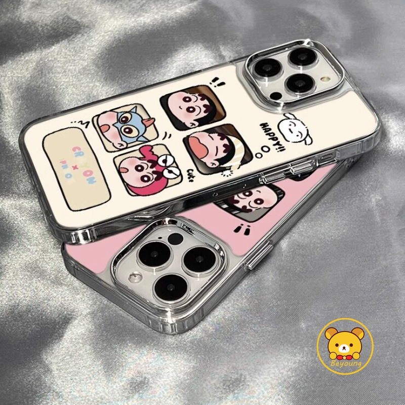 ตลก Shin-chan เคสโทรศัพท์สําหรับ Vivo Y500i Y500 Y400 Pro Y300 Plus Y300i Y300T Y200 GT Y200i Y200E 
