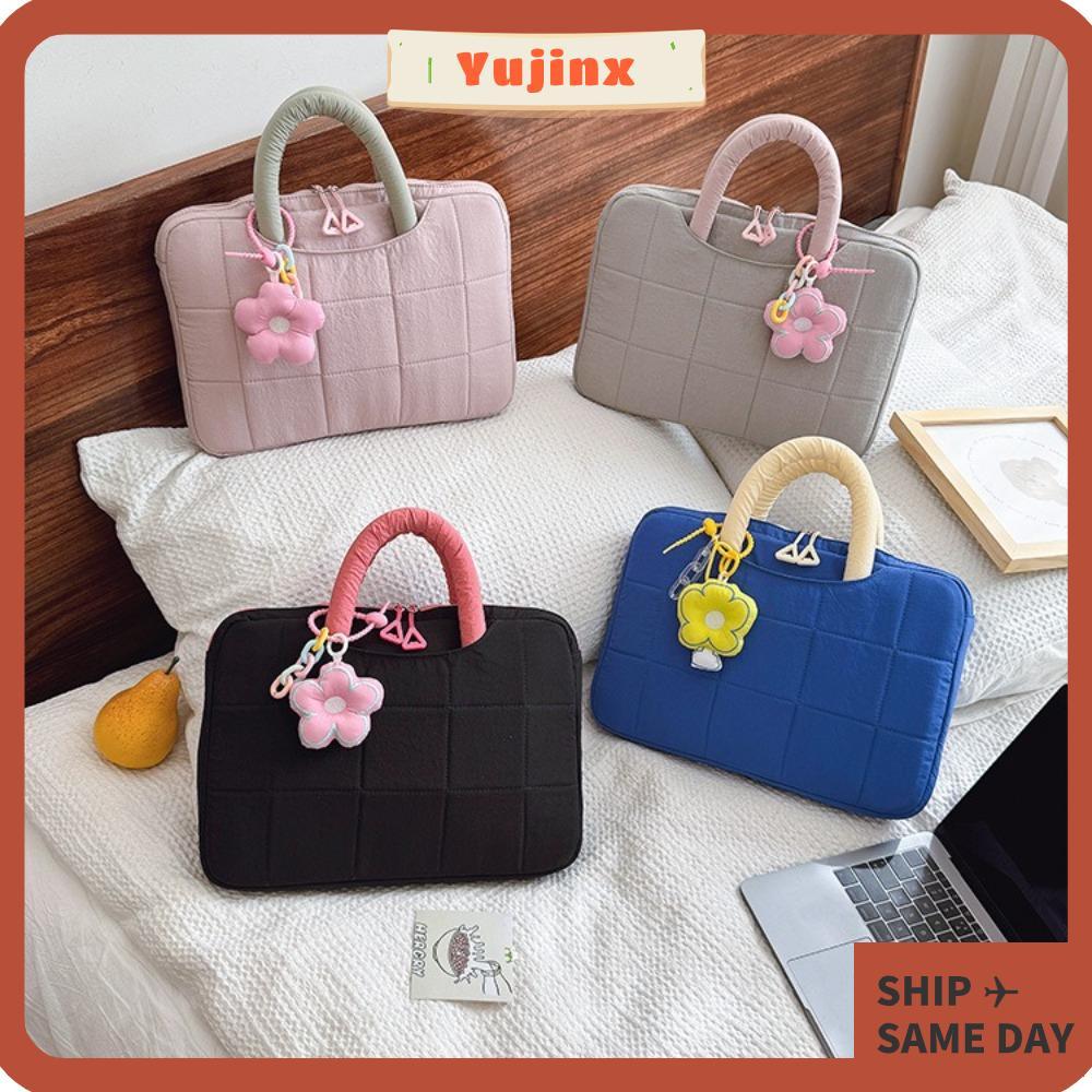 YUJINX กระเป๋าใส่แท็บเล็ต, กระเป๋าถือแล็ปท็อปกันกระแทก 14 นิ้ว, กระเป๋าโน๊ตบุ๊คน่ารักสําหรับ Dell LG