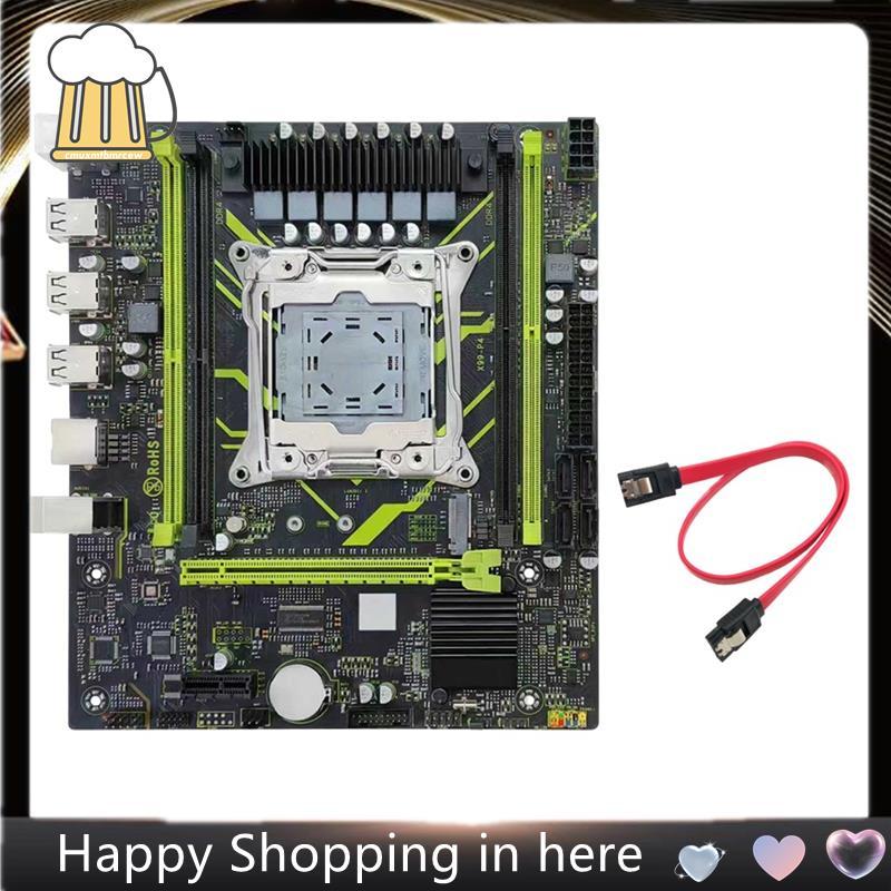 X99 DDR4 เมนบอร์ด LGA2011 X99 P4 H55 ชิปเซ็ต Gigabit Ethernet X99 เมนบอร์ดสําหรับเล่นเกม M.2 NVME/NG