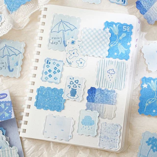Journamm 20pcs กระดาษสติกเกอร์ตกแต่งสําหรับตกแต่ง Junk Journal Scrapbooking อุปกรณ์กระดาษสติกเกอร์ตกแต่ง
