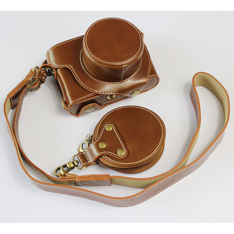 เหมาะสําหรับ Leica D-Lux7 D-lux 7 Deluxe Edition กระเป๋ากล้องซองหนัง Leica d-lux7 กรณี