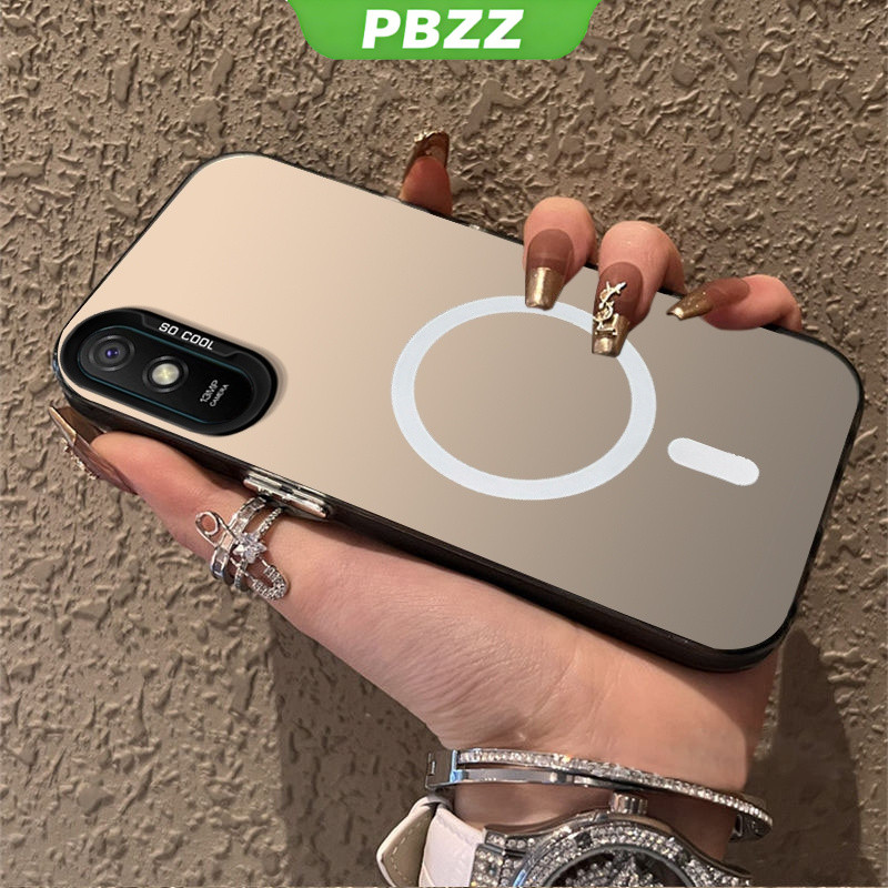 PBZZ FOR เคส สําหรับปลอก redmi 9a xiaomi redmi 9 เคสโทรศัพท์เคสแข็งTPU Protector Smoothกันกระแทกออกแบบใหม่ความงามไร้สายดูดแม่เหล็กCYBSWX01