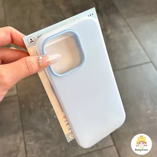 เคสไอโฟน 17 15 สำหรับ IPhone 11 17 12 13 16 14 Pro Max 15 16 7 14 8 Plus XS X XR Max ขั้นสูงง่ายๆสีสดใหม่ 2 in 1 ปกอ่อน