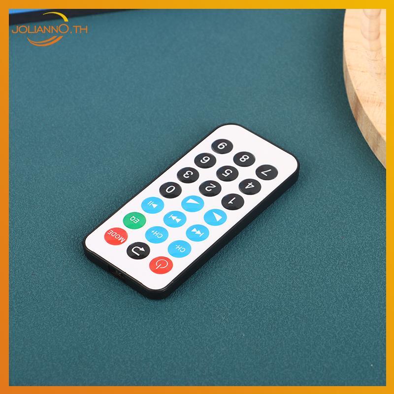 Joliann0 Universal Multifunctional Remote สําหรับ USB ซับวูฟเฟอร์เครื่องขยายเสียงพร้อม Bluetooth th
