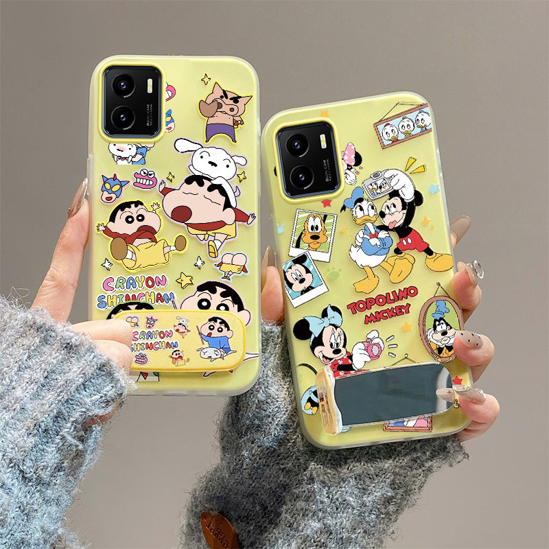 เคส vivo y15s vivo y15a y01 y01a เคส ขายึดกระจก เคสโทรศัพท์