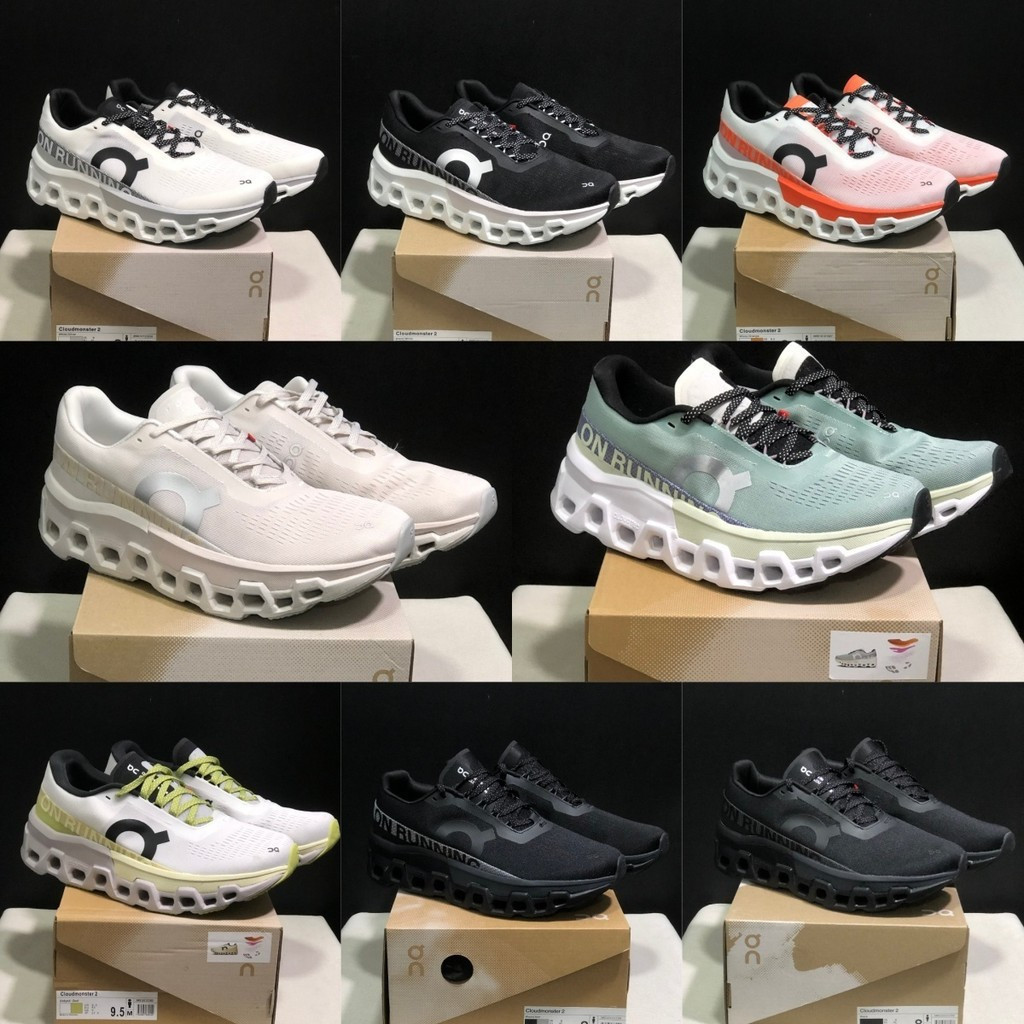 QUMU On Running On Cloud Monster 2.0 รองเท้าวิ่ง_unisex_size_36-45