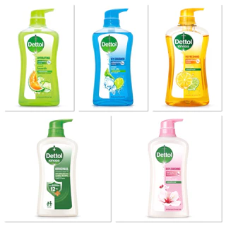 [แพ็ค1แถม1] Dettol เดทตอล กลิ่นหอม ติดทนนาน อ่อนโยน ลดการสะสมของแบคทีเรีย ขวดปั๊ม 450-500มล.