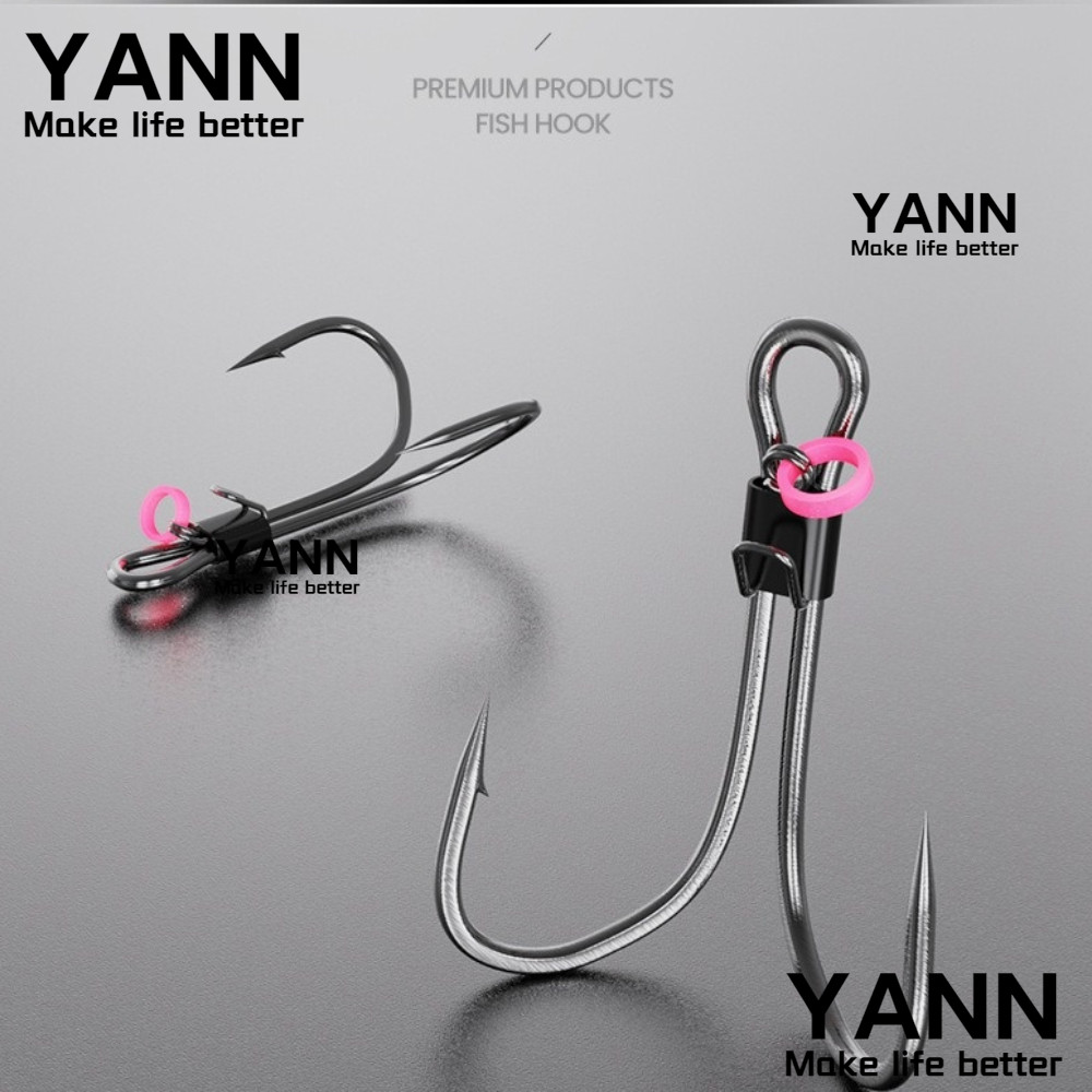 Yann1 Single Fresh Shrimp Fishing Bed Bed High Carbon Steel Wide Gap Bass Pickerel