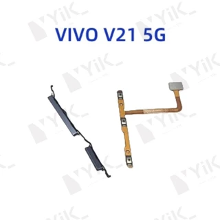 สําหรับ Vivo V21 5G เปิดสวิตช์ปิดเสียงปุ่มควบคุมระดับเสียงสายเคเบิล Flex