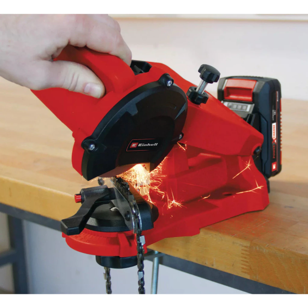 EINHELL เครื่องลับโซ่ไร้สาย รุ่น GE-CS 18 Li เฉพาะเครื่อง thumbnail 3
