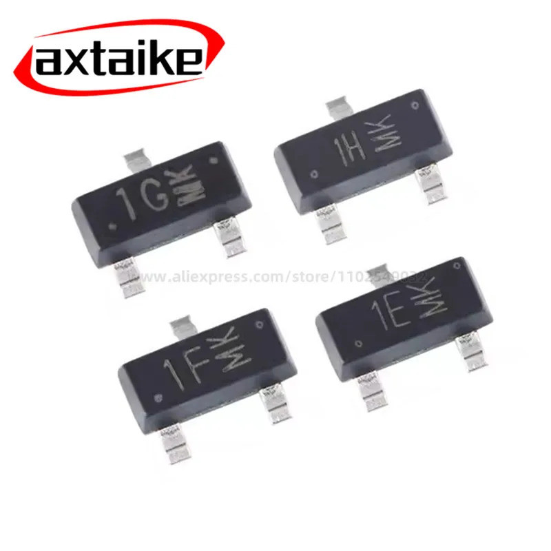 20 ชิ้น IRLML5203 IRLML2502 IRLML6402 IRLML6401 TRPBF SOT-23 12/30/20V 3/4.3/4.2A P / N-channel MOS 