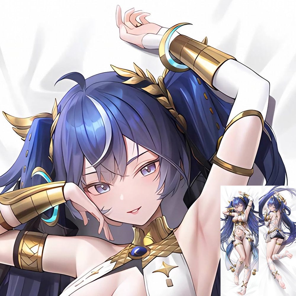 Dakimakura กอดหมอนอะนิเมะ Iuno Wuthering Waves หมอนปลอกหมอนอิง