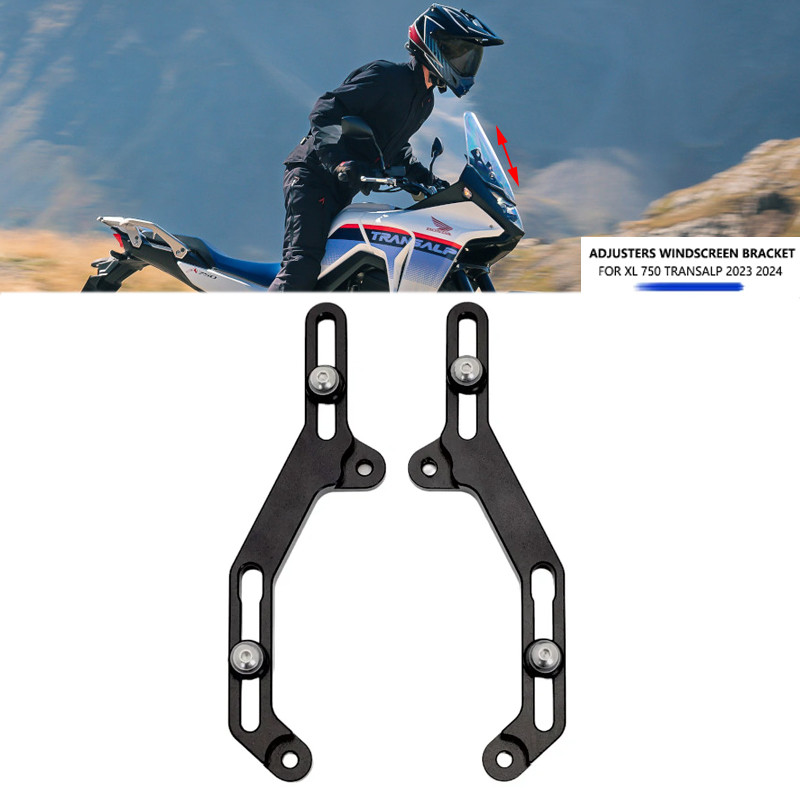 TC For Honda XL750 Transalp 750 XL 750 TRANSALP750 2023 2024 Motorcycle Adjustable Windscreen Wind b