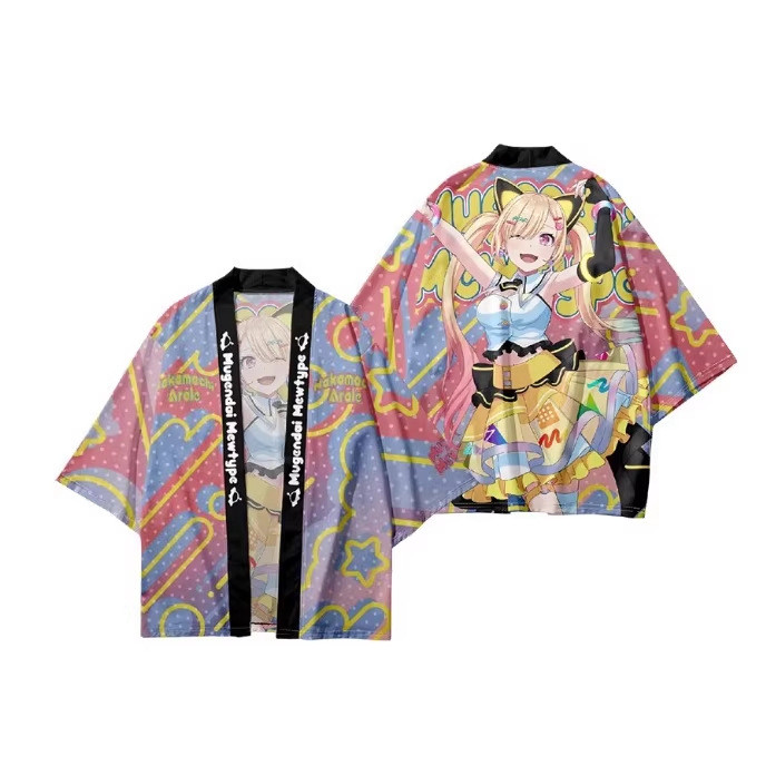 BanG Dream Dream Limited Big MewType Alale Chishi Yunoha Weaving เสื้อคลุมกิโมโนญี่ปุ่น อุกิโยะ สำหร