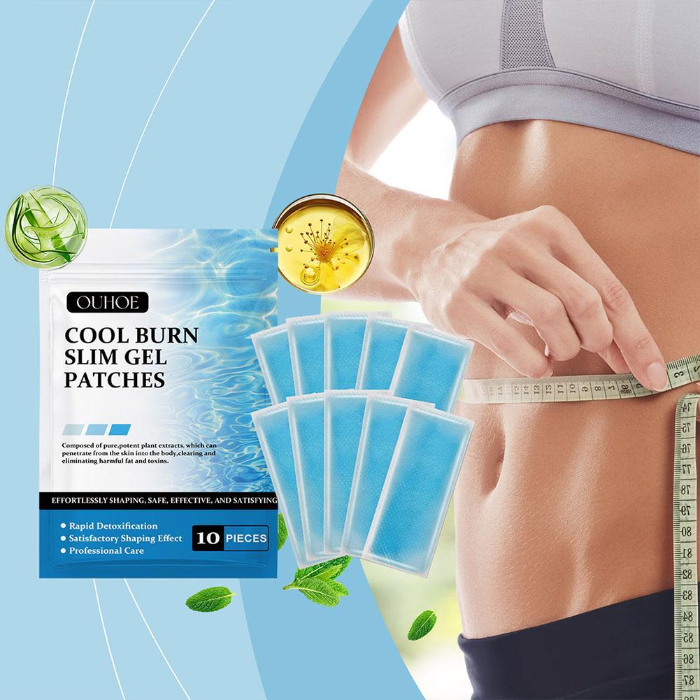 Cool Burn Slim Gel Patch Muscle Exerciser Replacement Massage Gel Patch