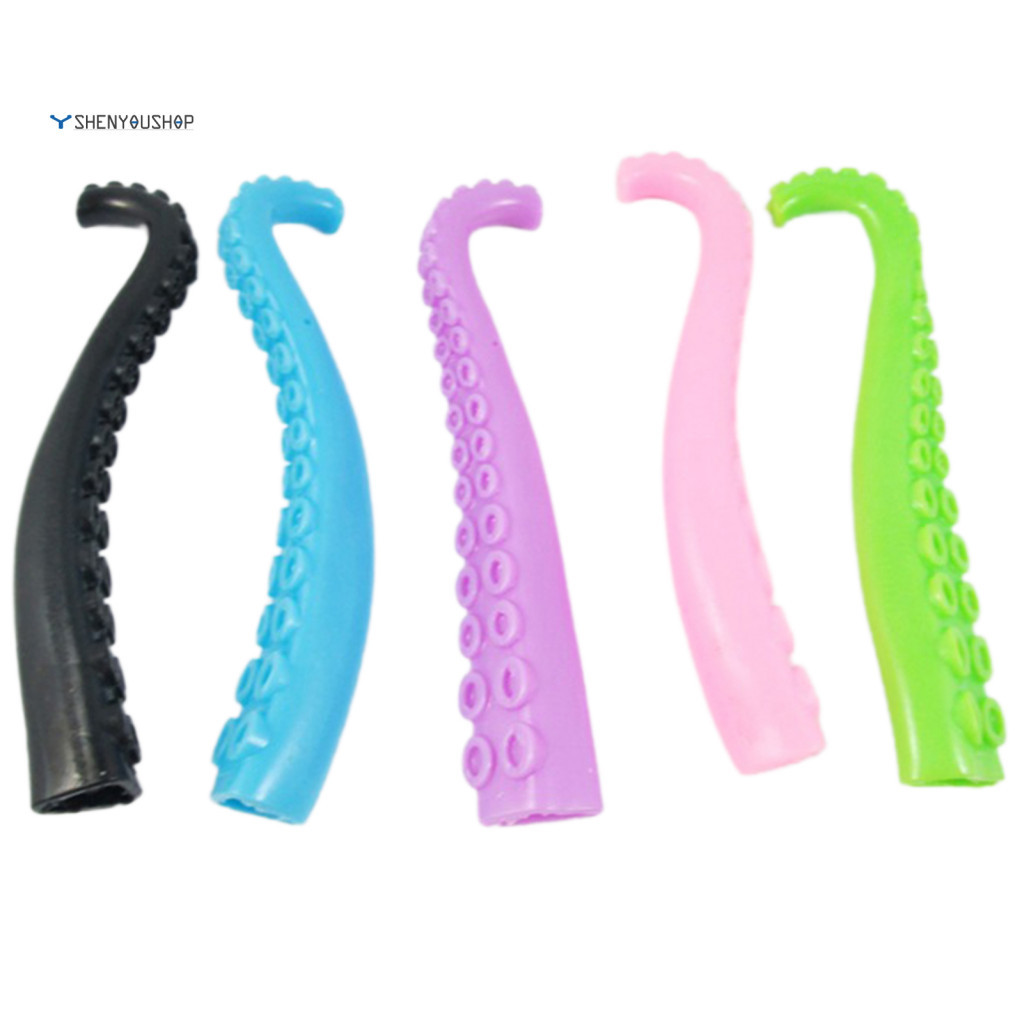 [SYS] เด็กพลาสติก Mini Finger Tentacle Octopus Prank ของเล่นคอสเพลย์ Party Supplies Prop