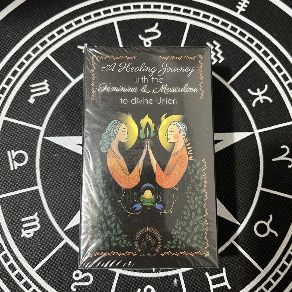 คลังสินค้าพร้อม/10.3 * 6 ซม./Healing Journey Tarot/เกมกระดานภาษาอังกฤษ/การ์ดเกม A Healing Journey Ta
