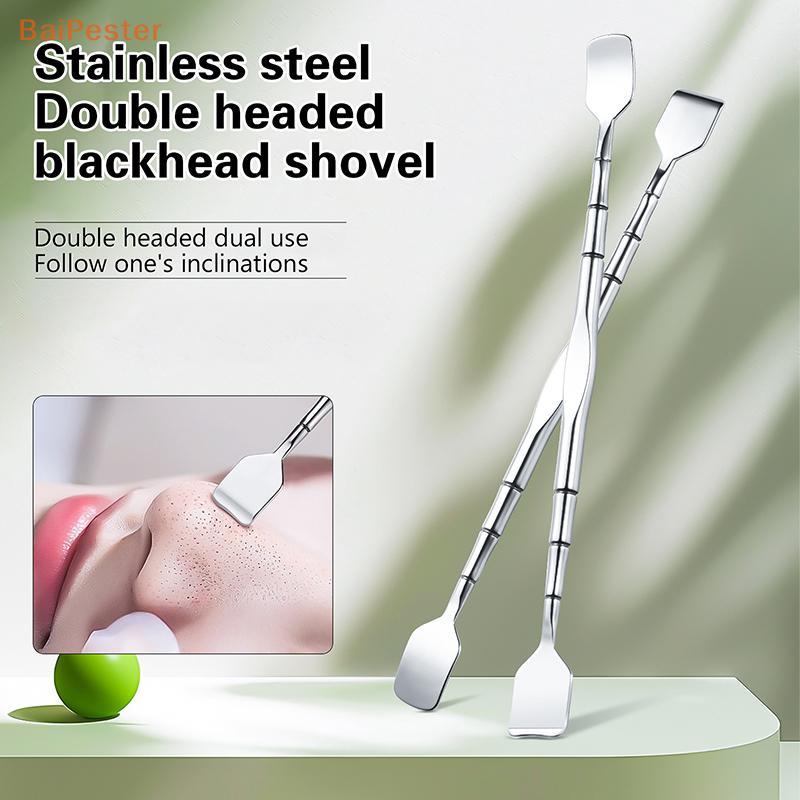 [BaiPester] head Remover Pimple Popper Tool Removing Treatmentedone Whitehead Popping Zit Nose Face 