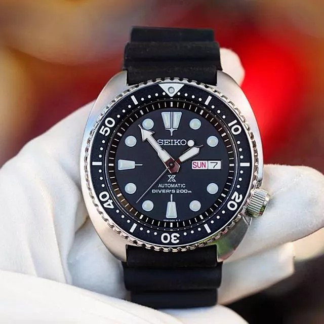 Se.ik@o SKX007 SKX009K1 Men Diver Watch กันน้ําสแตนเลส Jam Tangan Lelaki