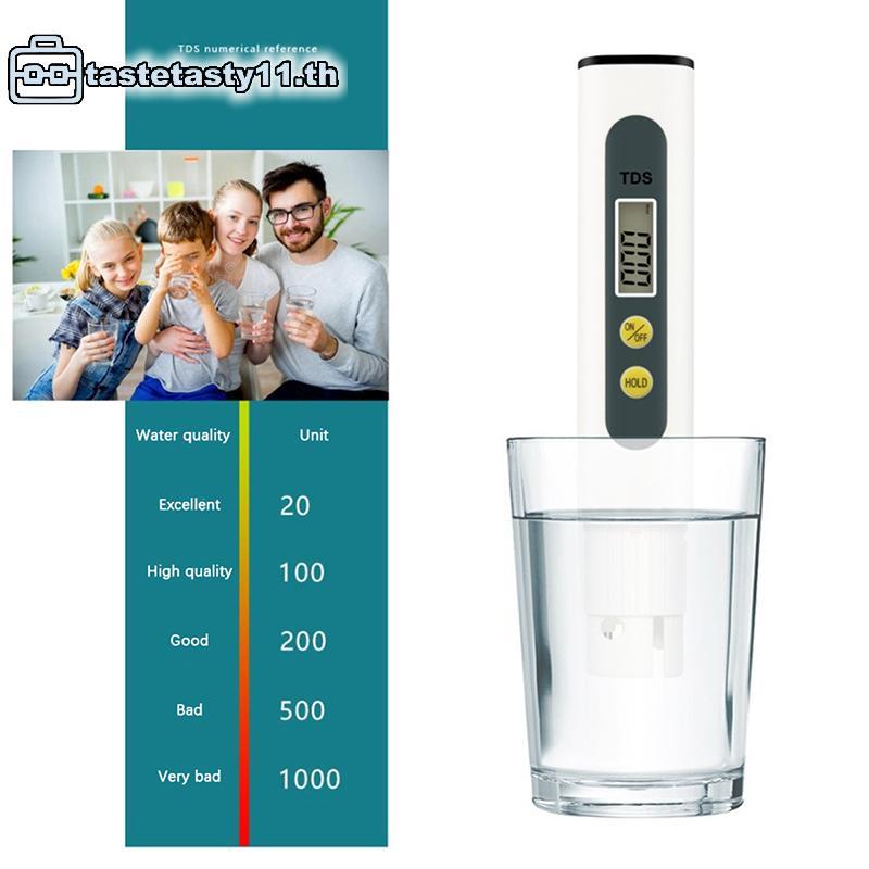 TA 0.01 Tds Ec PH Meter สําหรับปากกาทดสอบ PH ดิจิตอลคุณภาพน้ํา 0-14 PH Range TH