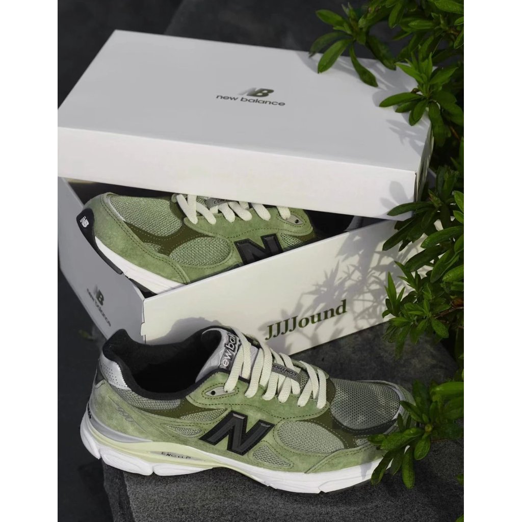 Army Green Walking Shoes Running Brown Casual Shoes v6 American nb990v3 Production Official Series 9