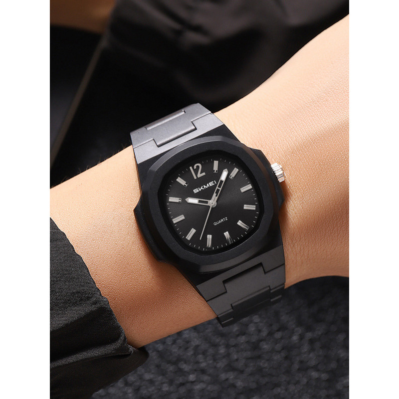 Moment Beauty Luminous Southeast Asian Student Mens Watch Simple Trendy Quartz Watch นาฬิกาข้อมือกัน