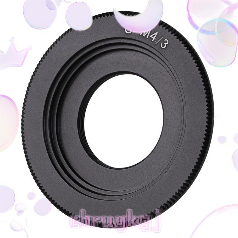 เลนส์ C สีดําสําหรับ Micro 4/3 อะแดปเตอร์ E-P1 E-P2 E-P3 G1 GF1 GH1 G2 GF2 GH2 G3 GF3 GF3 C-/3 chruy