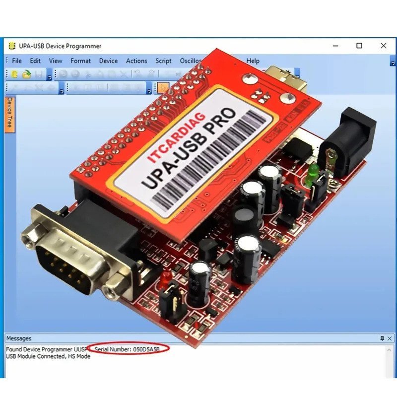 ITCARDIAG V1.3 UPA-USB SN:050D5A5B & SOP8 SOIC8 คลิป ECU ชิป Tunning พร้อม 350MB Full Script Upa Usb