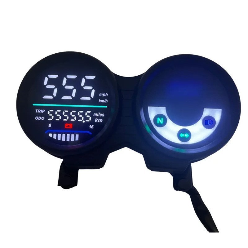 สําหรับ BAJAJ BOXER CT125 CT150 CT100 CT110 สําหรับ Kawasaki CT125 Platina 100 Digital Meter LED Spe