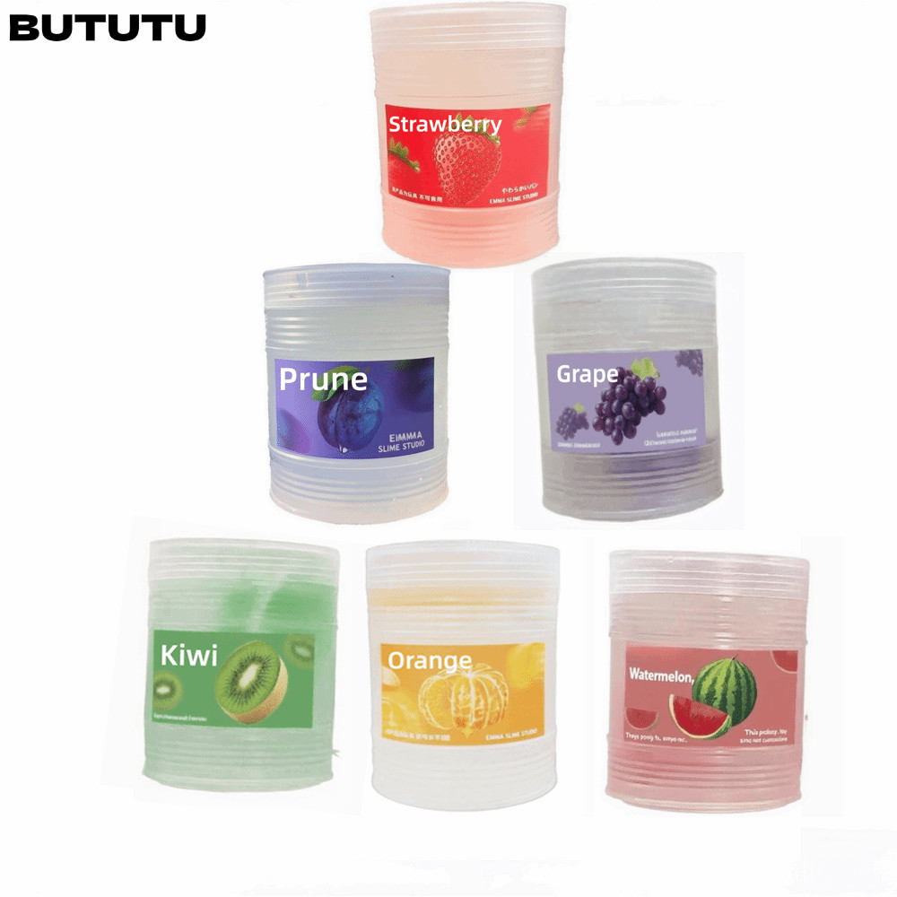 บูตูตู 300มล จําลองน้ําผลไม้บีบฟองเจล,ปลอดสารพิษไม่ใช่-ติดของเล่นคลายเครียด,ความปลอดภัยสูงความงามค่าโปร่งใสปลอมน้ําเมือกของเล่นสากลอายุ
