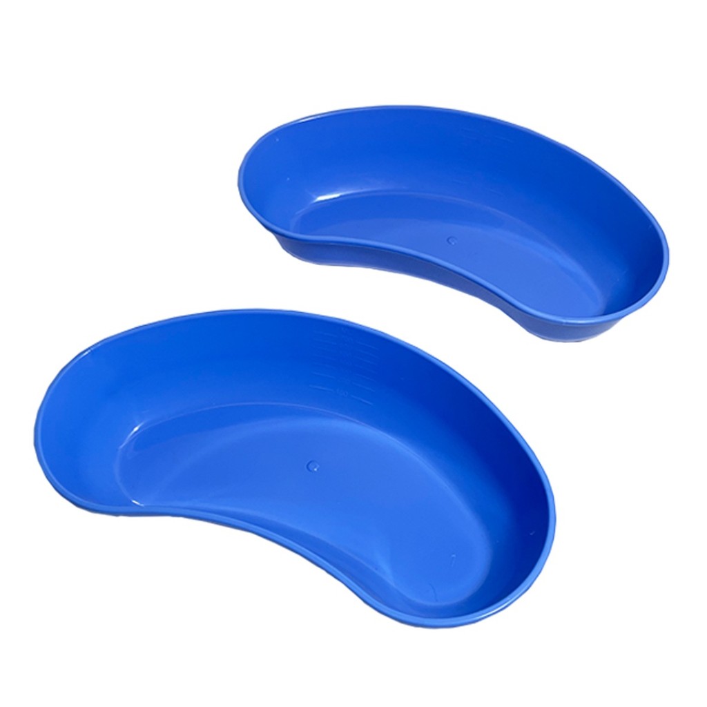 Spot Goods#Disposable elderly changing plates, changing containers, curved plates, waist-shaped squa