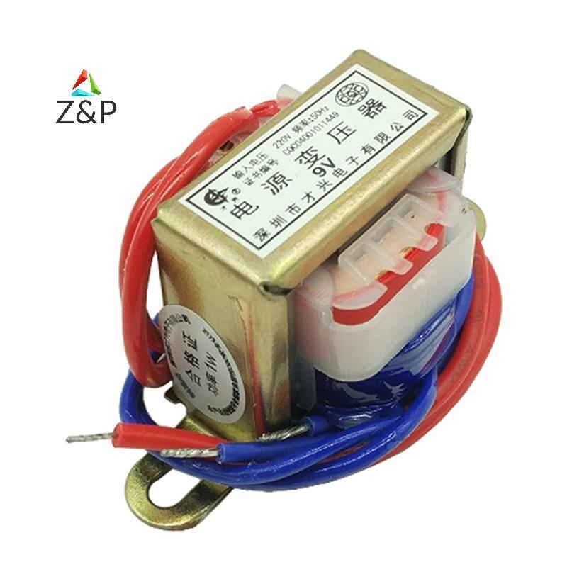 Z&P AC 6V 9V 12V 15V 18V 24V แรงดันไฟฟ้าเอาต์พุต 1W แรงดันไฟฟ้าทองแดงหม้อแปลงไฟฟ้า COD