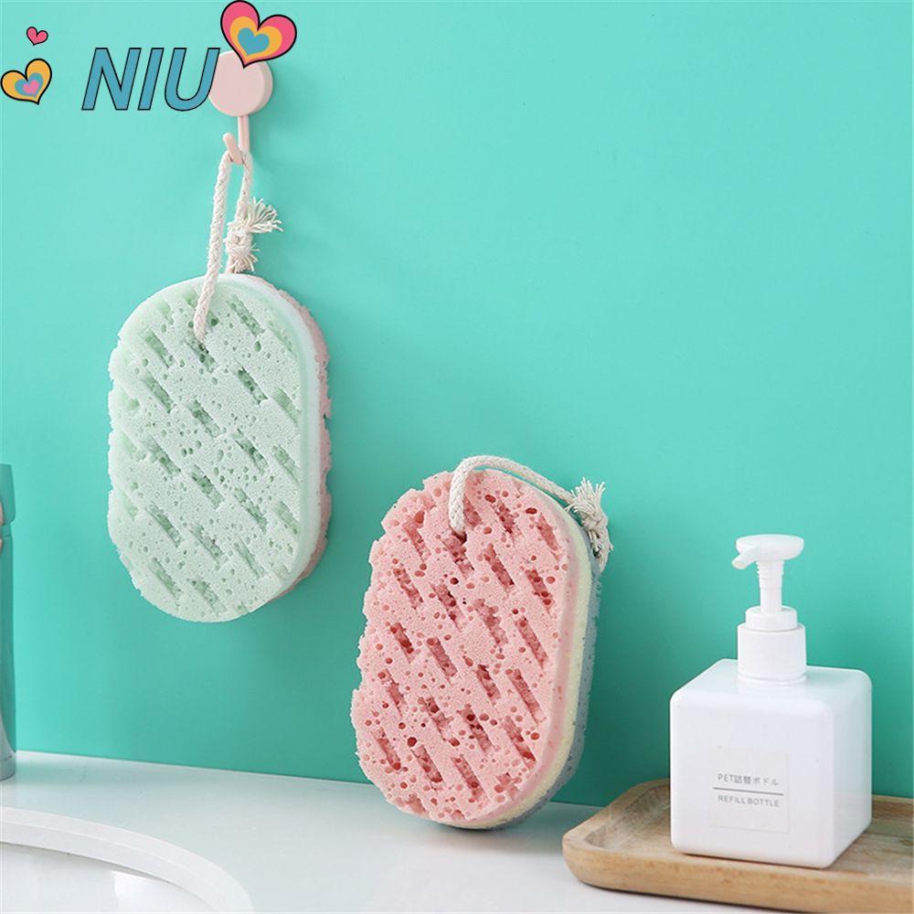 NIUYUJS ฟองน้ําอาบน้ําผ้าเช็ดตัวอุปกรณ์ห้องน้ํา Moisturizing Scrubber ฟองน้ําอาบน้ําแปรง Dead Skin Remover Bath Ball