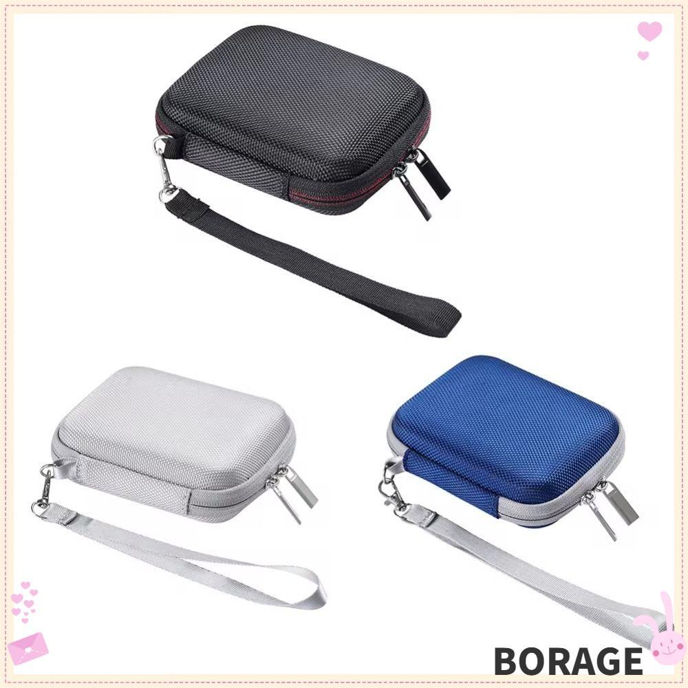 BORAG กระเป๋าเก็บของ, ป้องกันรอยขีดข่วนกันกระแทกพกพา, กันน้ําพรีเมี่ยมพร้อมเชือกเส้นเล็กแบบพกพา EVA 