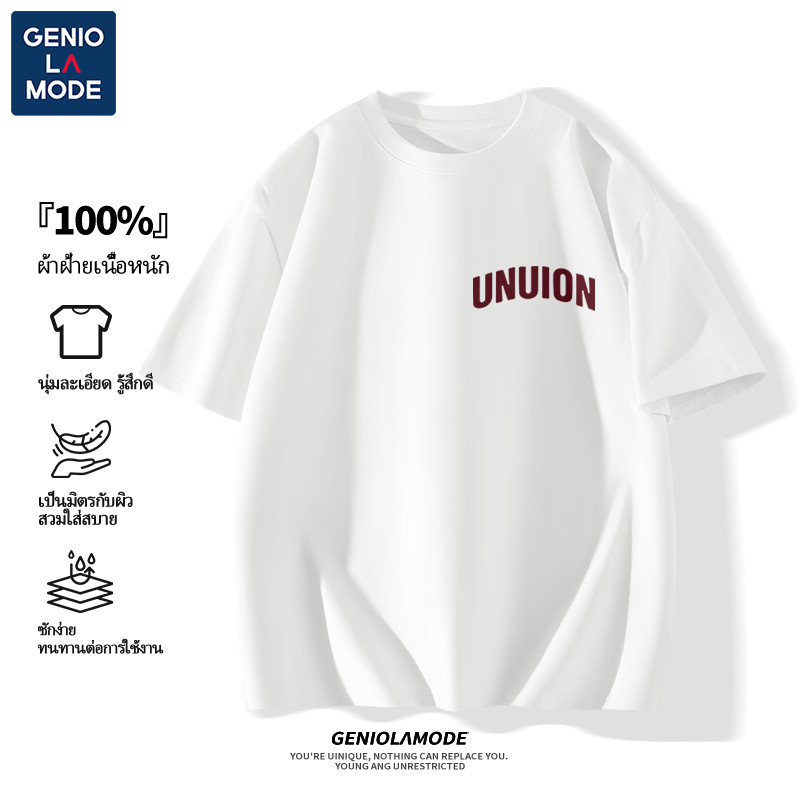 เสื้อยืดผ้าฝ้ายแขนสั้นมารIO โลมา การออกแบบใหม่สำหรับฤดูร้อน