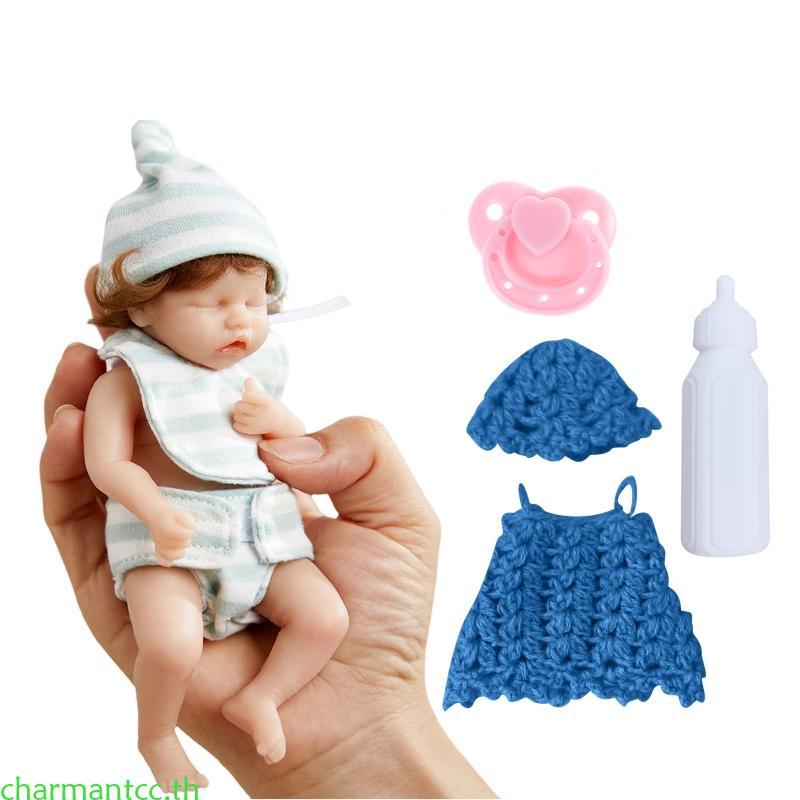 Charmantcc Reborn Baby Real Girl Baby สําหรับตุ๊กตาอุปกรณ์เสริมสําหรับทารกแรกเกิด Soft สําหรับ Touc