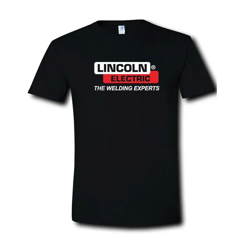 เสื้อยืดสีดำ Lincoln Electric Welders Welding Experts Wire Equipment ขนาด S M L-2XL