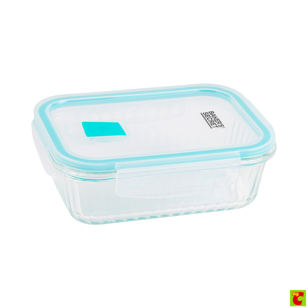 เบเกอร์ส ซีเคร็ต กล่องบรรจุอาหารแบบแก้ว 640 มล. รุ่น BS40681
