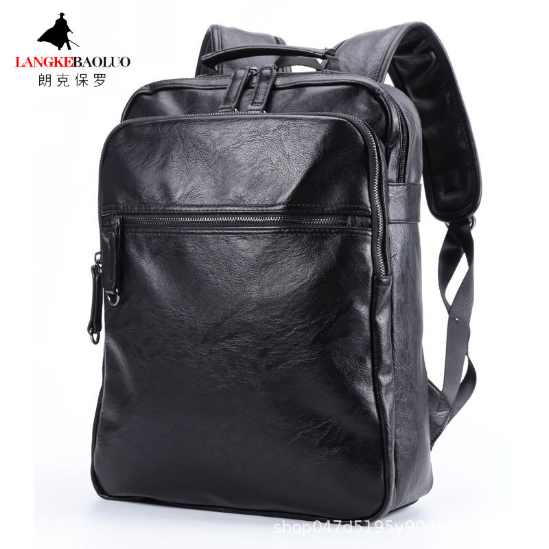 Shi Backpack Korean 2026 Street Backpack Big Fashion 52cm School Bag