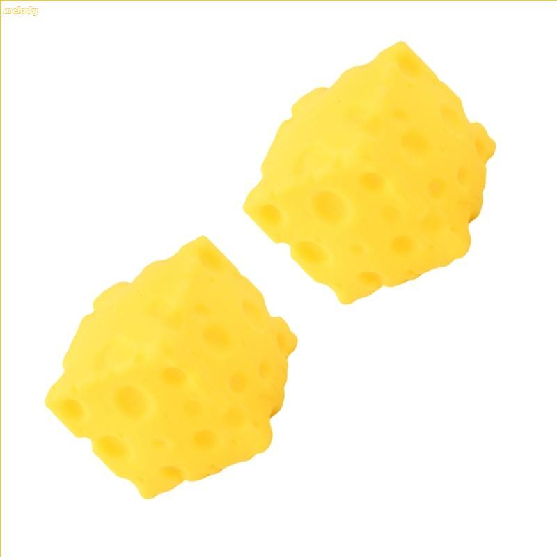 melody* 2 Pack Rubber Cheese Shape Squeeze With Fun Play And Hand การออกกําลังกาย