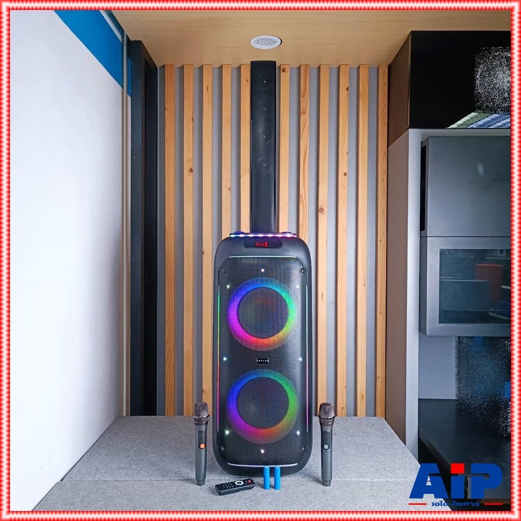 CEFLAR CLM-01 COLUMN SPEAKER พร้อมไมค์ลอย ลำโพง PARTY BOX ไมค์ลอย2ตัว ลำโพงเคลื่อนที่ ลำโพงปาร์ตี้ไร้สาย ลำโพง CLM 01...