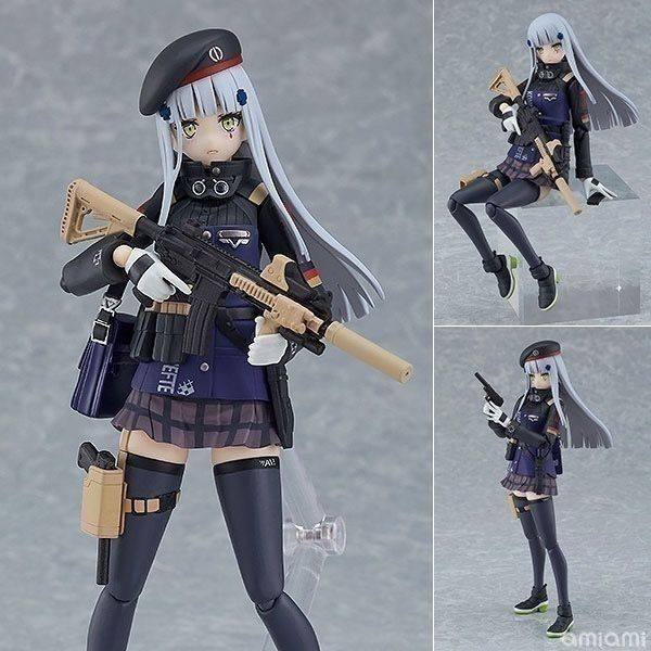 ในประเทศ figma 573 Girls Frontline HK416 เคลื่อนย้ายได้สํานักงานตุ๊กตาตกแต่งรุ่นอะนิเมะ